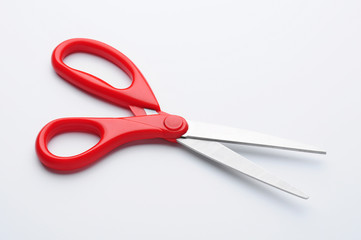 red scissors