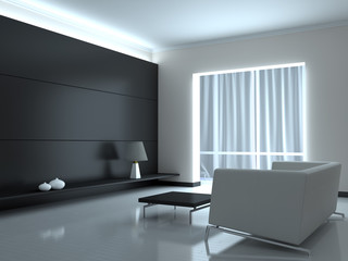 Living room 3d