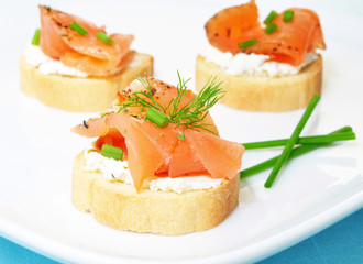 Lachs, Schnittlauch
