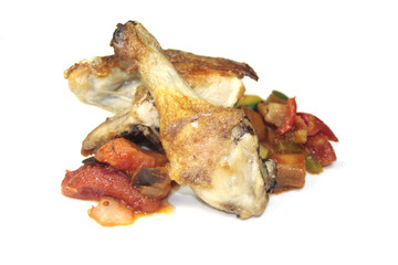 poulet basquaise