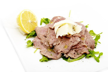 мясо с лимоном