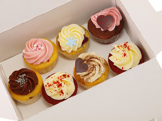 cupcakes in a box