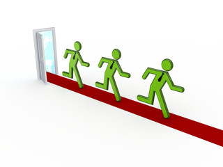 Right direction concept.