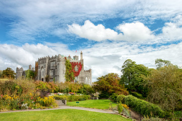 Fototapeta na wymiar Birr Castle and gardens in Co.Offaly - Ireland.