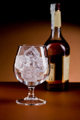 Whiskey on the rocks