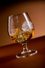 Whiskey on the rocks