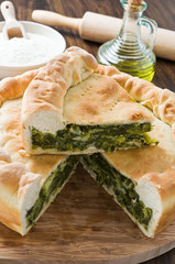 Mediterranean Vegetable Pie.