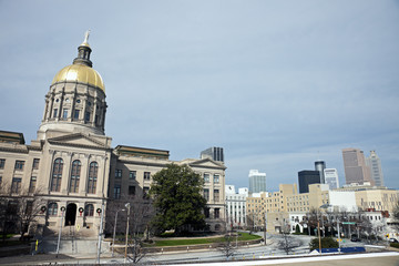 Obraz premium Atlanta, Georgia - State Capitol Building