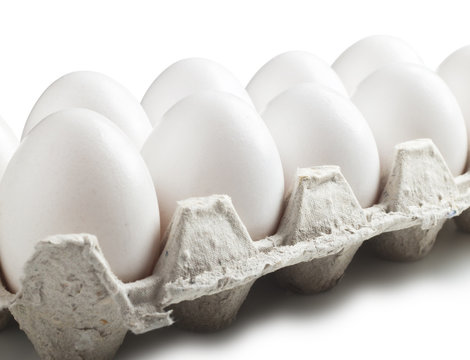 white eggs