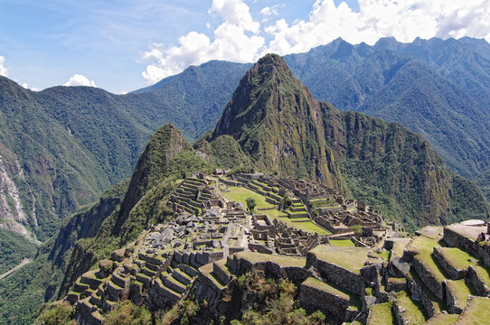 Terassen von Machu Picchu