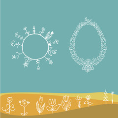 Fototapeta premium frames