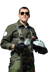 military pilot - obrazy, fototapety, plakaty