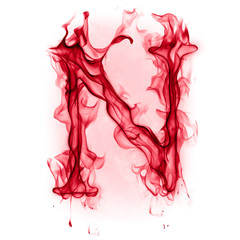 Fototapeta premium Bloody font