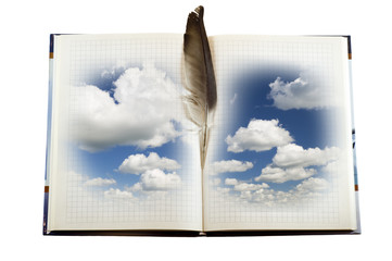 Blank page of note book