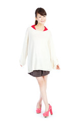 Beautiful young woman