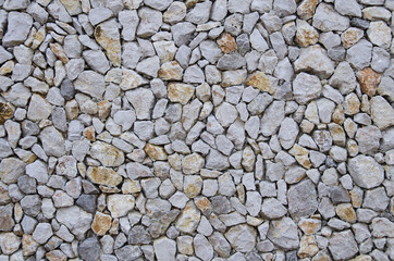Rocky wall texture with smaller rocks