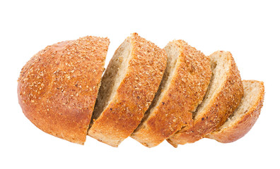 sliced loafs of bread