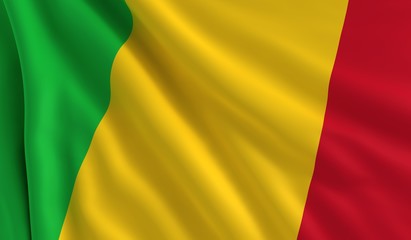 Obraz premium Flag of Mali