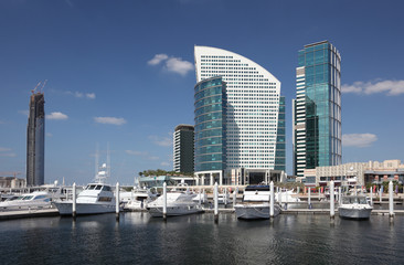 Obraz premium Marina at Dubai Festival City, United Arab Emirates