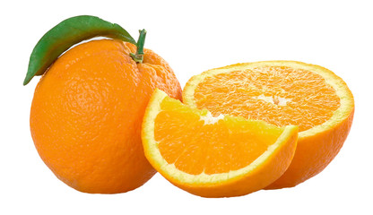 Oranges isolated