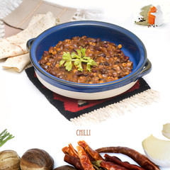 chilli food collage