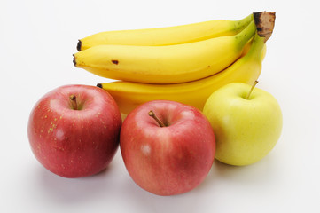 リンゴとバナナ