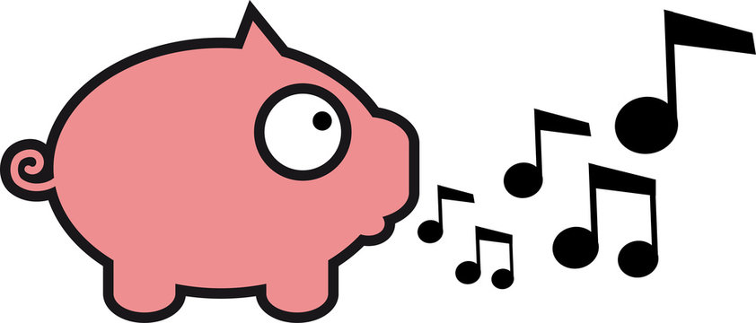 schwein pfeift