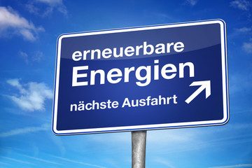 Obraz premium Erneuerbare Energie