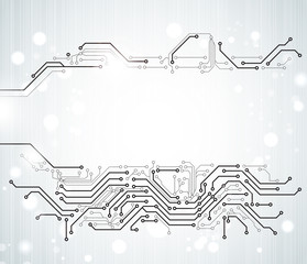 Abstract background of modern digital technologies