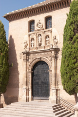 Fototapeta na wymiar Iglesia de San Gil y Santa Ana in Granada