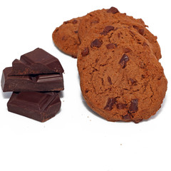 Cookies frais au chocolat