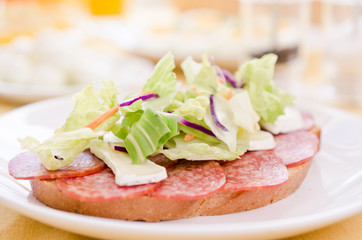 Sandwich ,  breakfast