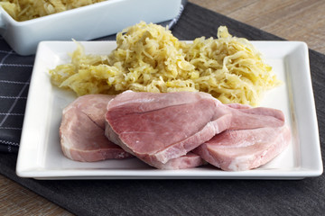 Rippchen mit Kraut