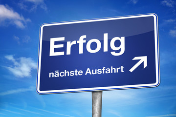 Obraz premium Erfolg