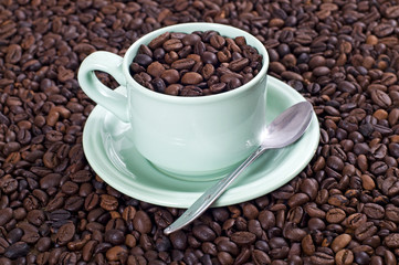 A Cup Of Coffee Bean