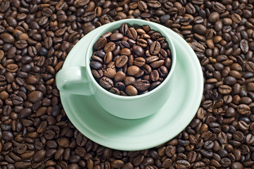 A Cup Of Coffee Bean