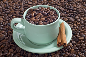 A Cup Of Coffee Bean