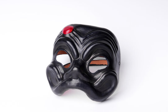 Arlecchino/Arlequin アルルカン マスク 仮面 Calssic Arlequin | tradition venetian papier mache mask for sale