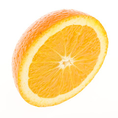 Orangenhälfte