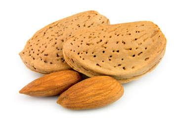 Dried almonds