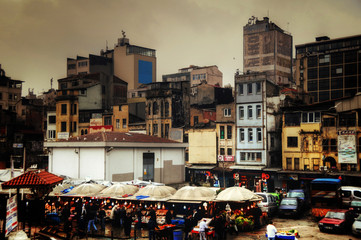 Istanbul / Turkey - Golden Horn Landmark