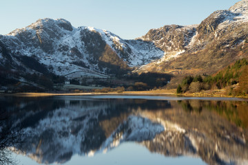 Hills in the water