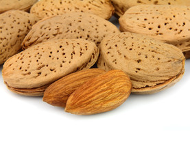 Dried almonds