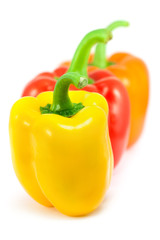 Three sweet peppers