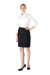 Portrait of beautiful businesswoman