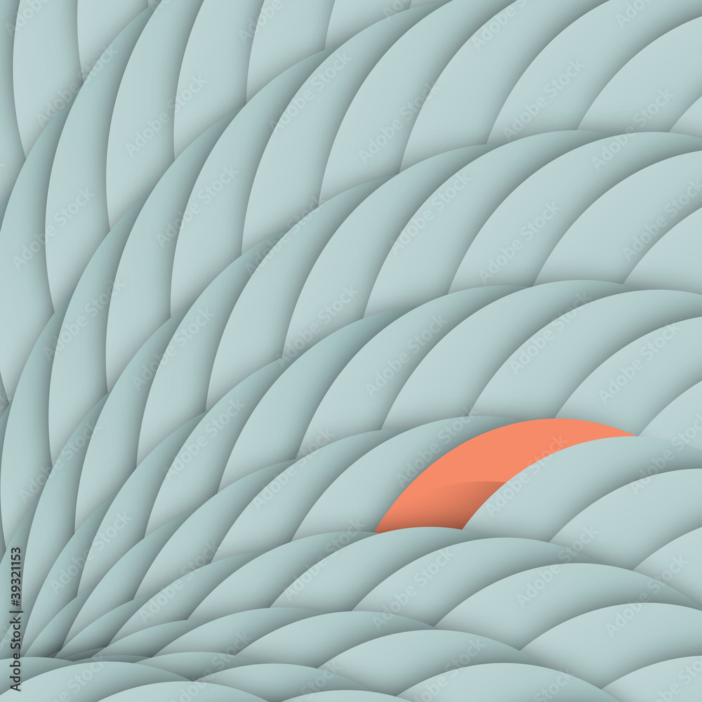 Aufkleber abstract geometrical background with color accent