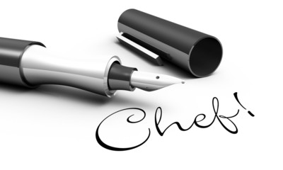 Chef! - Stift Konzept