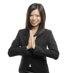 Asian business woman