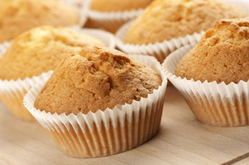 Cupcakes close-up