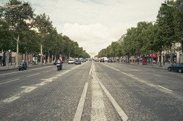Fototapeta na wymiar Champs Elysees